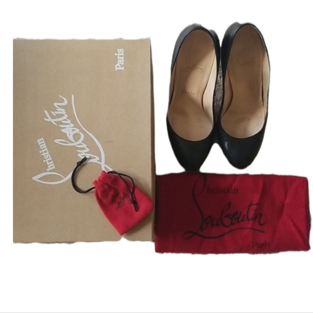 Vintage 90s CHRISTIAN LOUBOUTIN "Bianca" 140 high heel 35.5